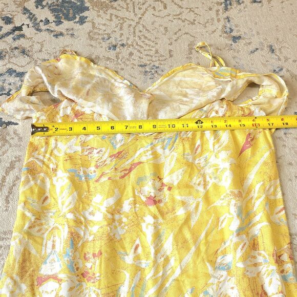 Roxy Sundress Women Size 4 Floral Abstract Knee Length - Picture 5 of 6